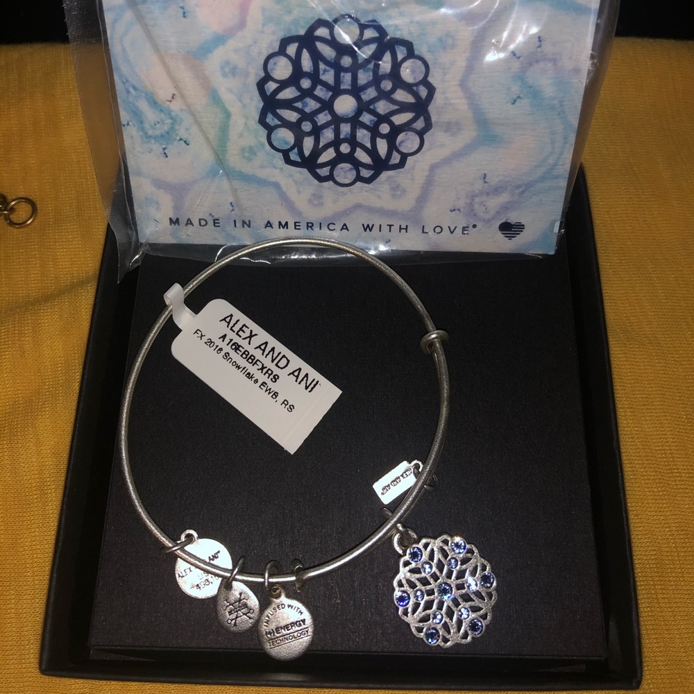 Alex and ani snowflake